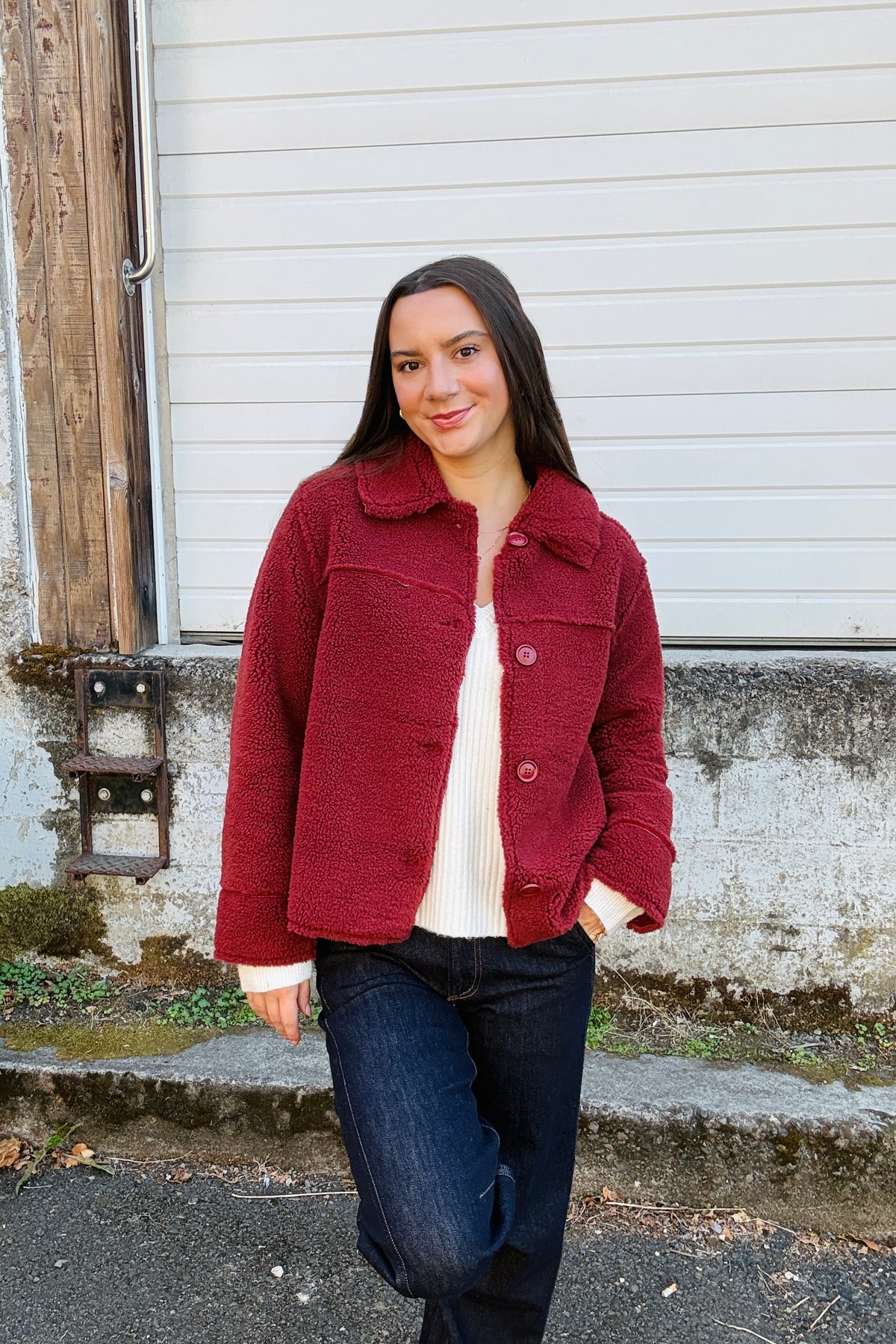 Weston Jacket - Rich Red