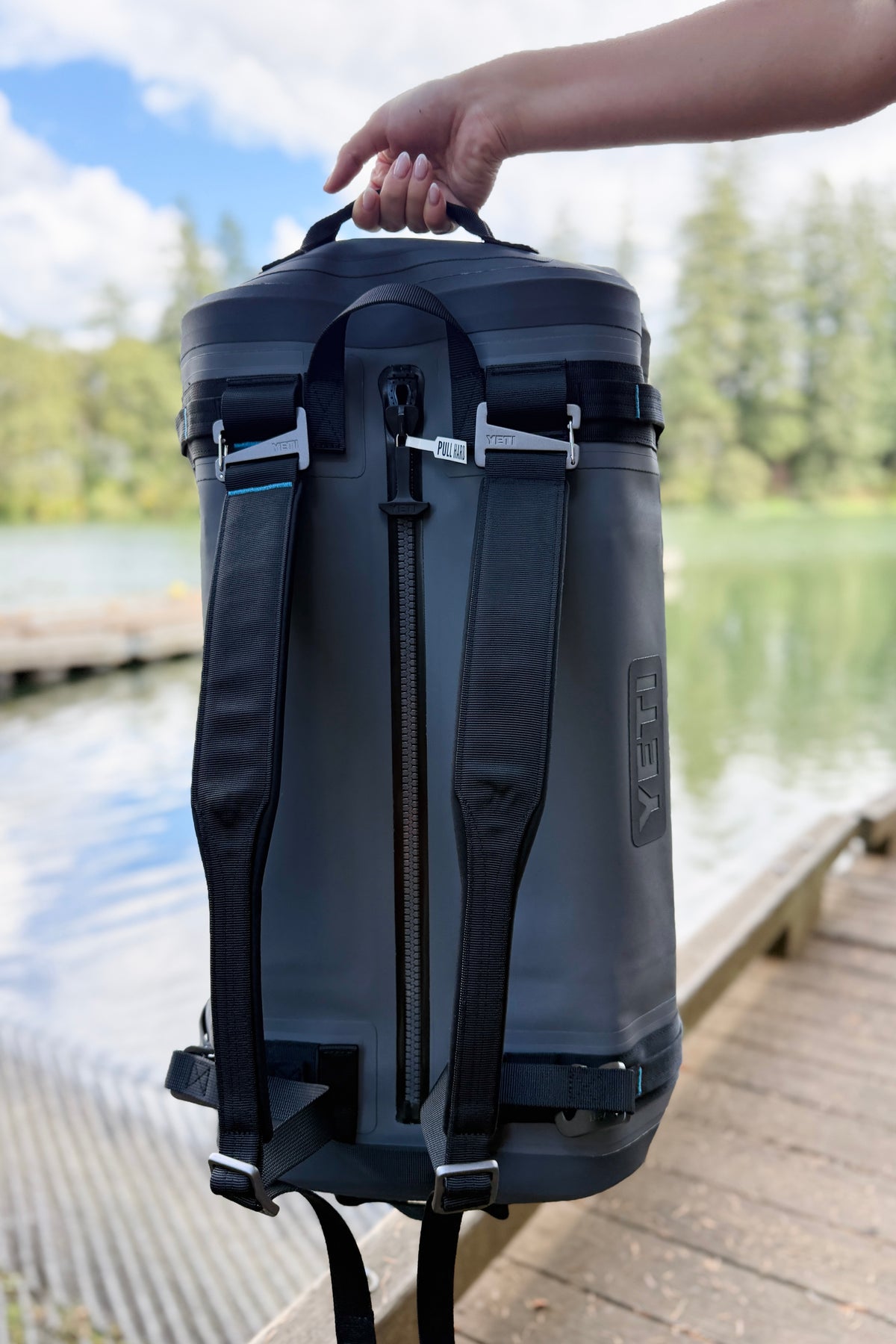 YETI Panga 50L Waterproof Duffel - Storm Gray