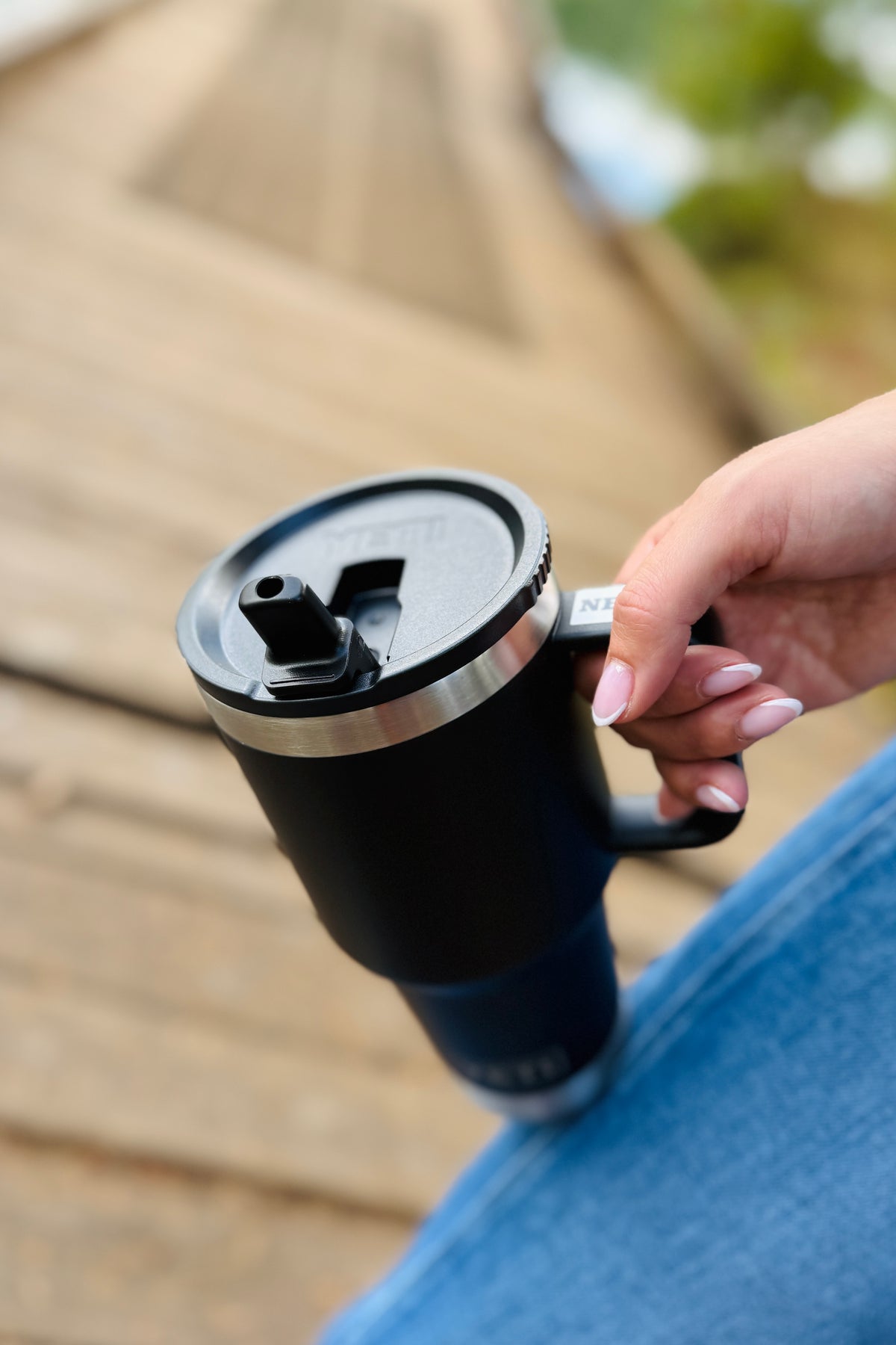 YETI Rambler 30 oz Travel Straw Mug - Black