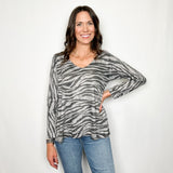 Zebra Print Top