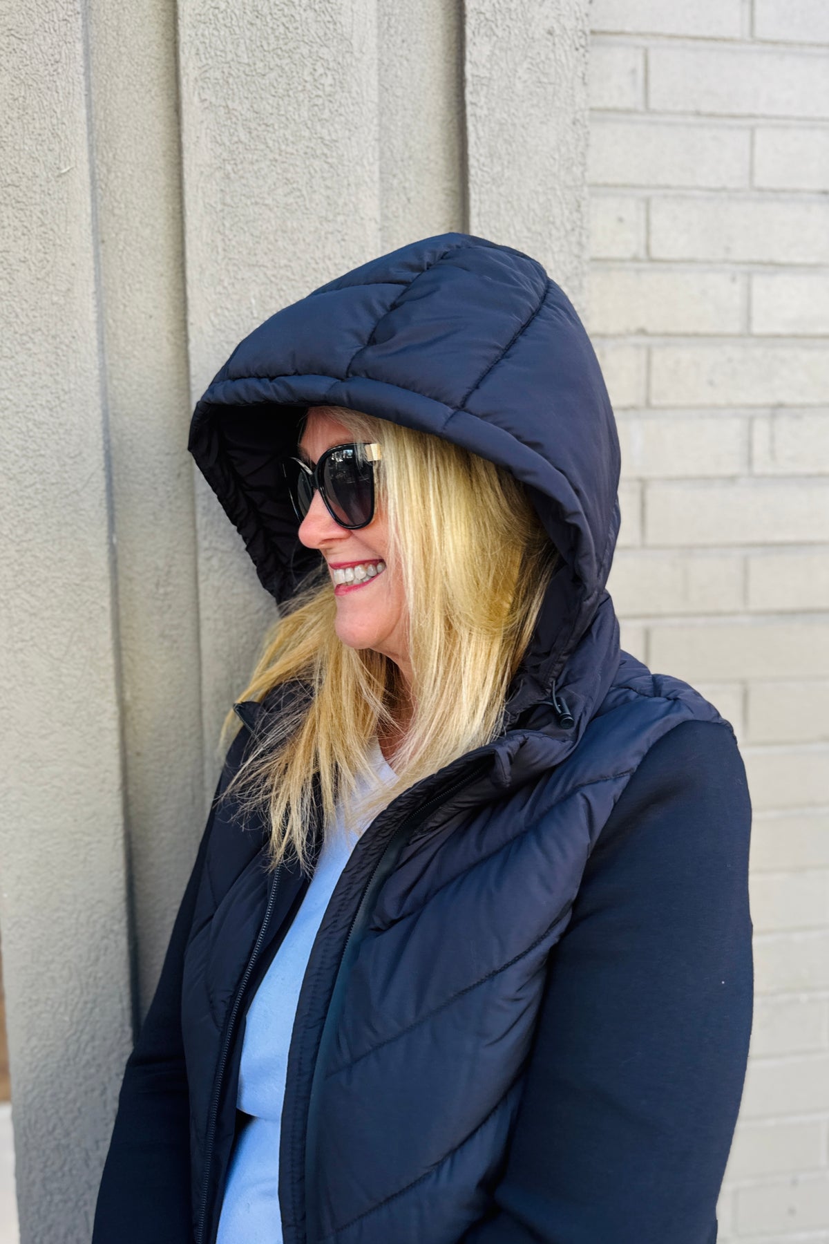 Zip Front Puffer