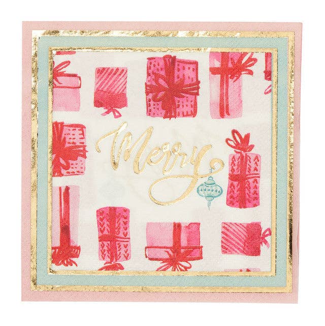 Cocktail Napkin Jolly Holiday/20 pkg | Sophistiplate