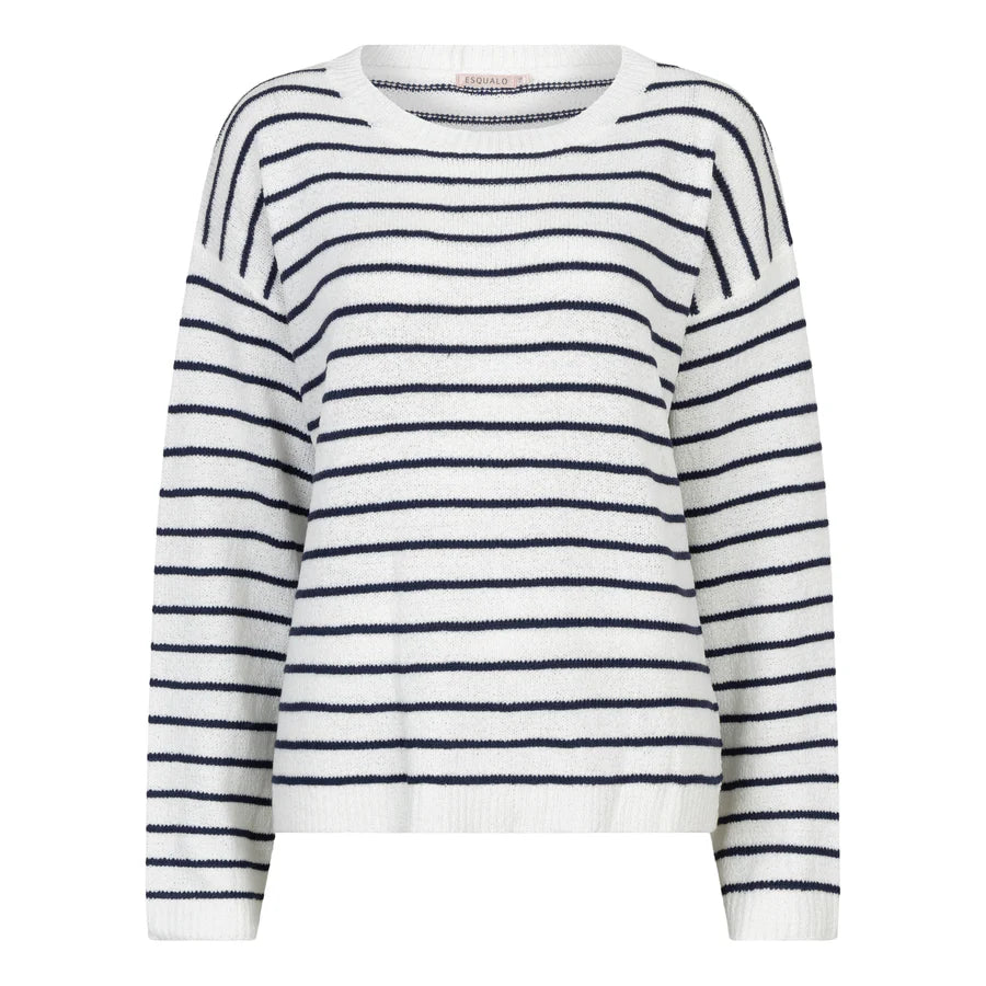 Striped Slub Sweater