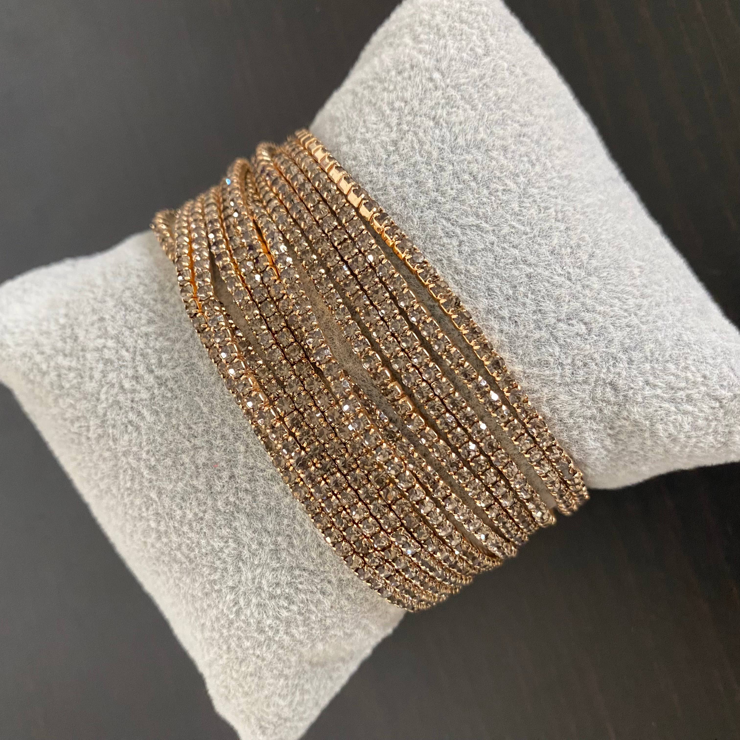 Stretchy Sparkle Crystal Bracelets