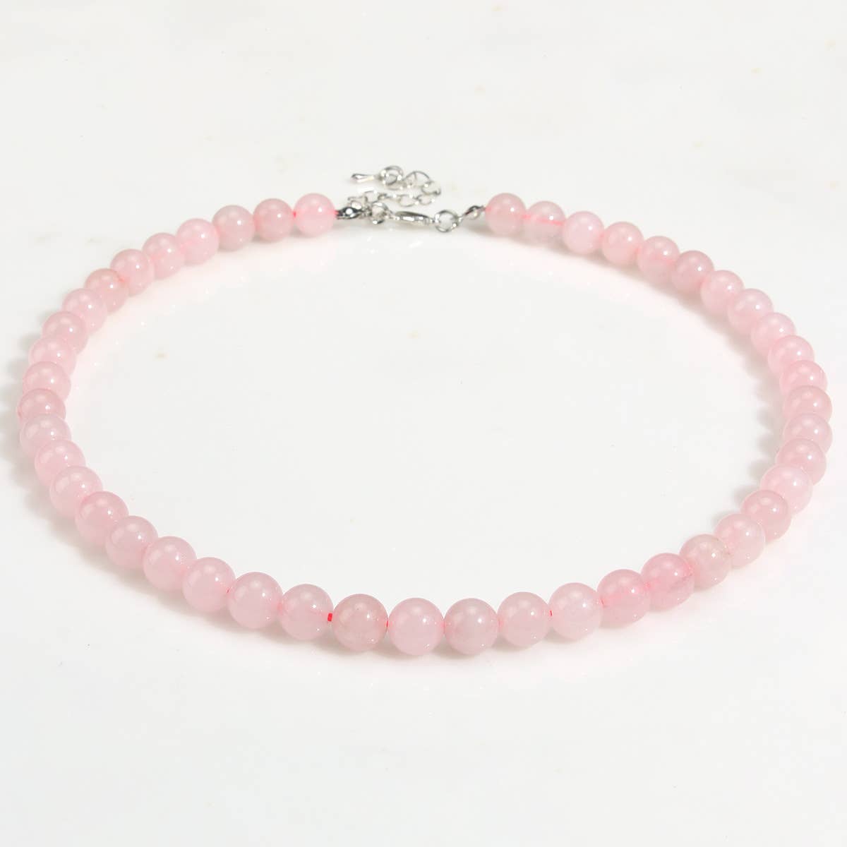 Pink Beaded Versatile Necklace: Set / M - view 7