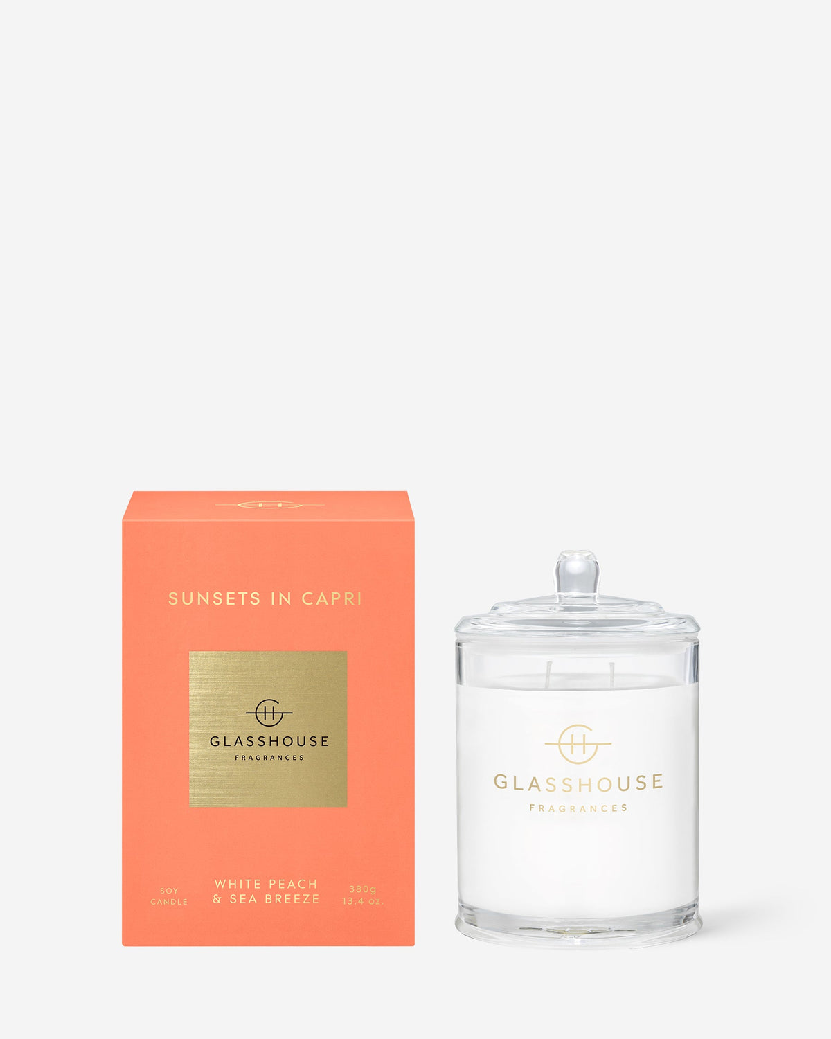 Glasshouse Fragrances Sunsets in Capri 13.4 oz Candle