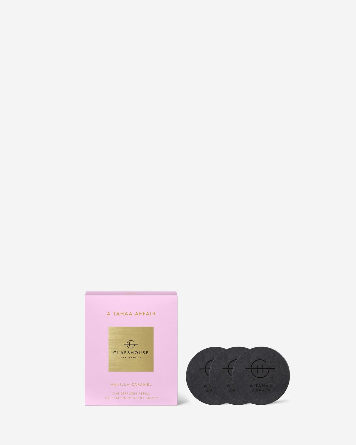 Glasshouse Fragrances A Tahaa Affair Car Diffuser Refill Scent Disk