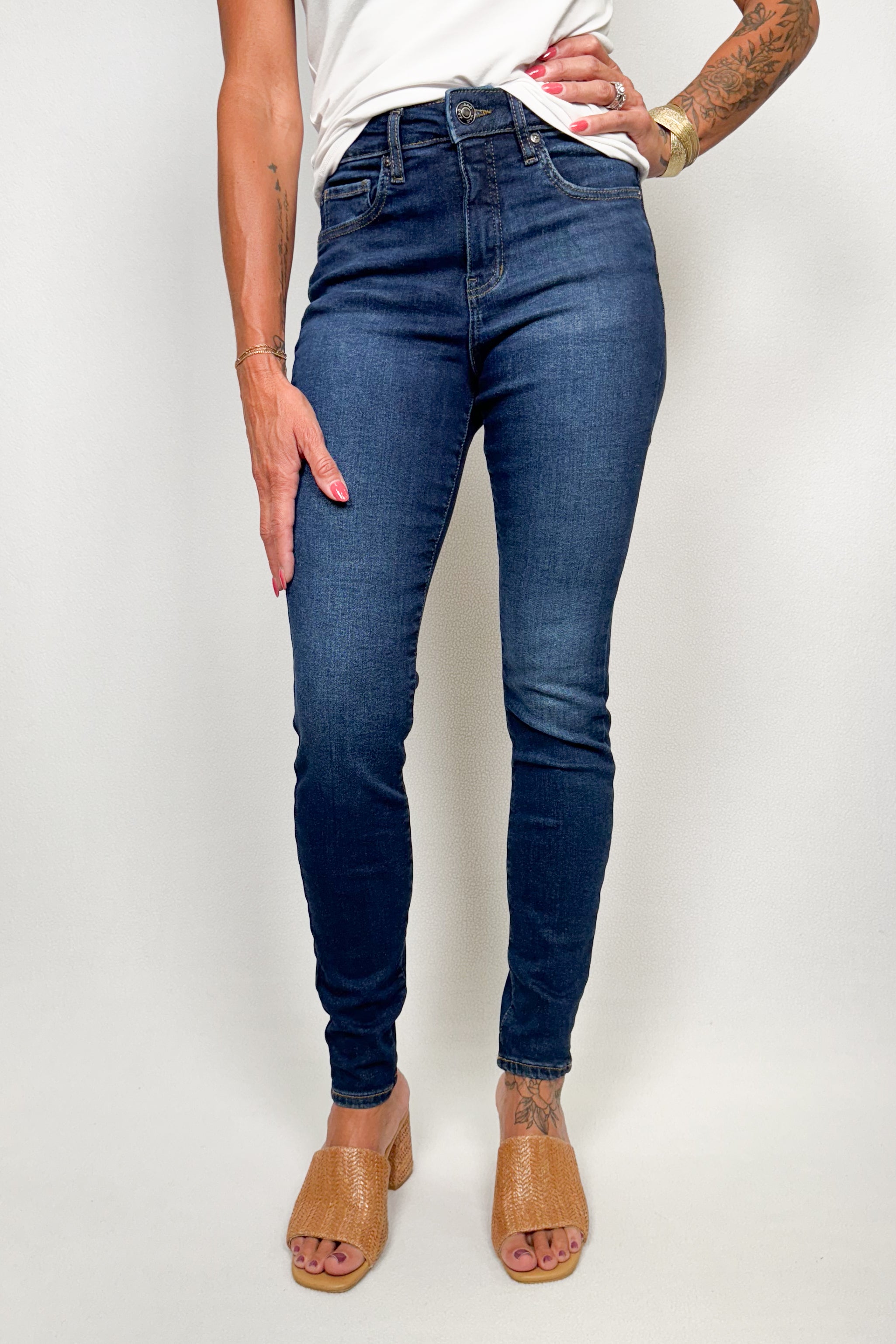 Forever Stretch Fit High Rise Skinny Jeans