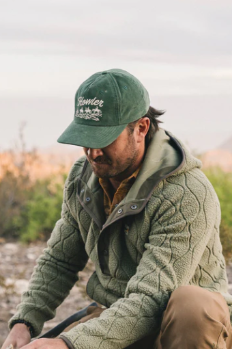 Howler Bros Posse hat in Forest Corduroy, a retro corduroy cap for fall road trips, fishing, brewery visits and everyday wear