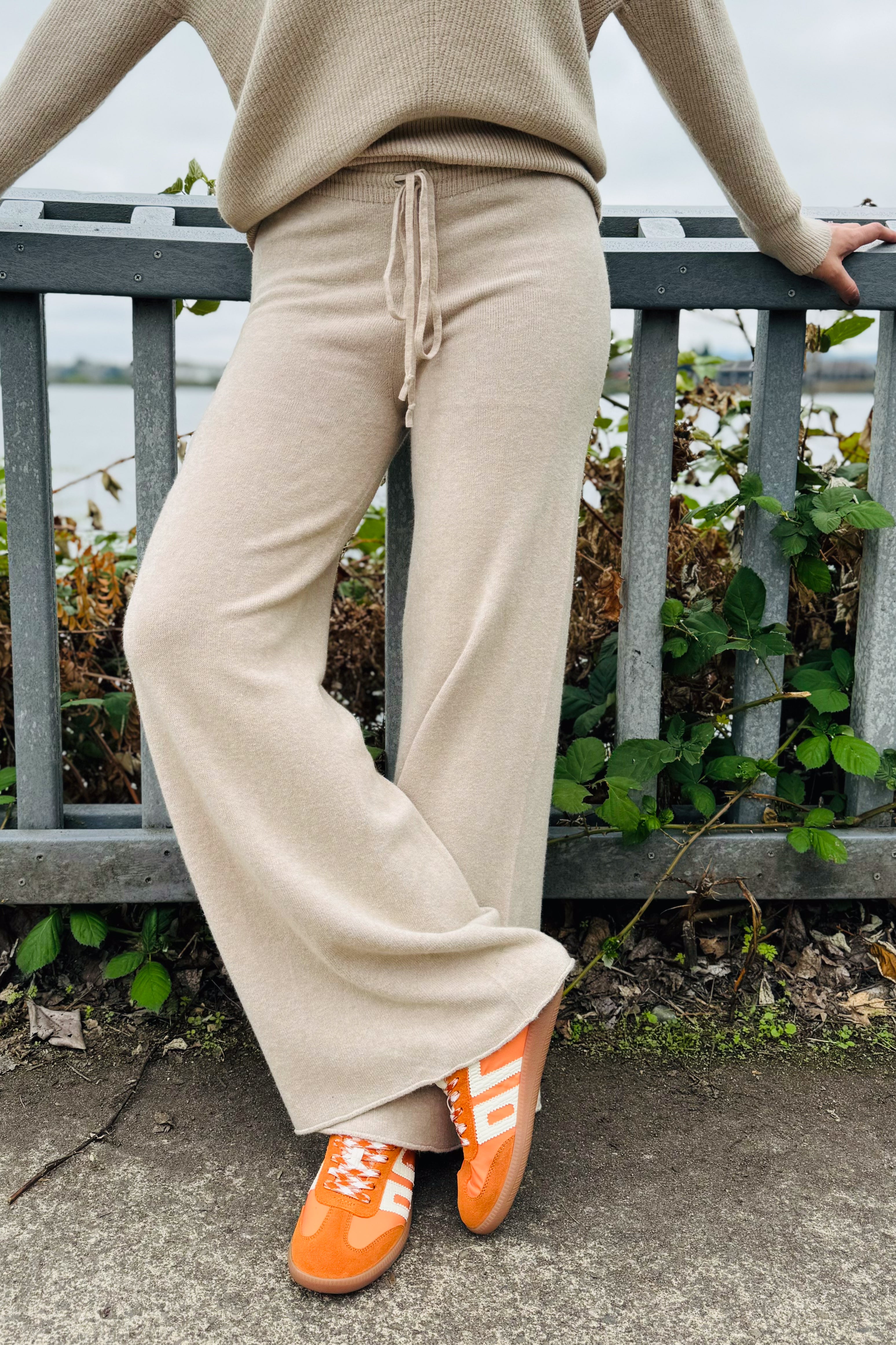 Italian Wide Leg Pants