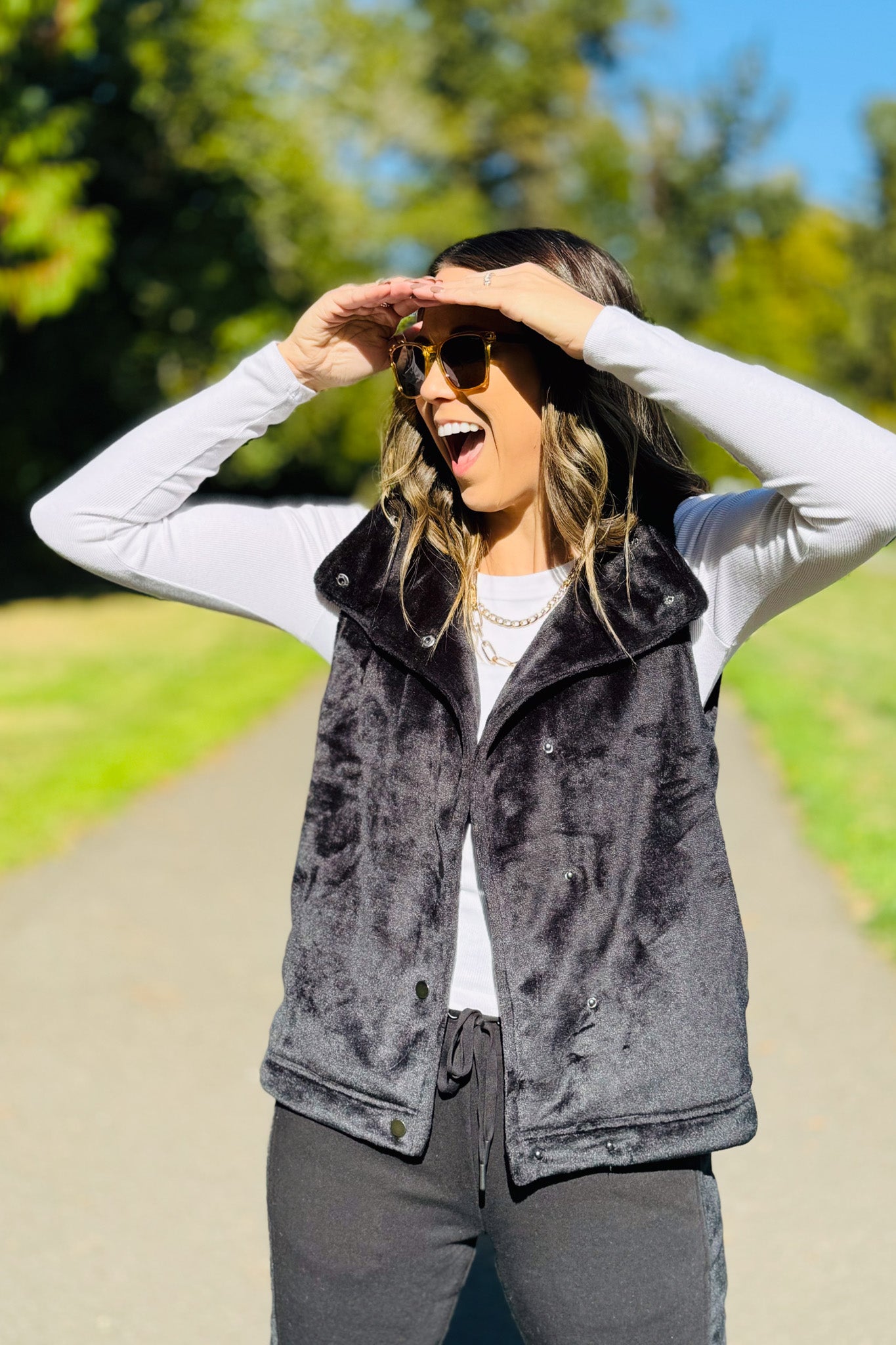 Kelsey Sherpa Vest