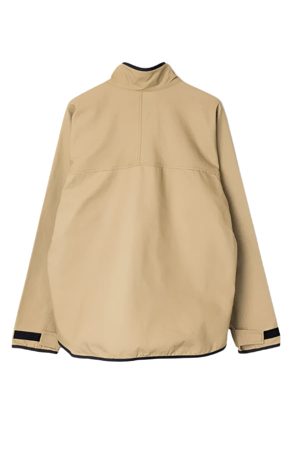KAVU L/S FZ Throwshirt - Heritage Khaki, a comfortable long sleeve for layering, cool mornings, travel and everyday wear