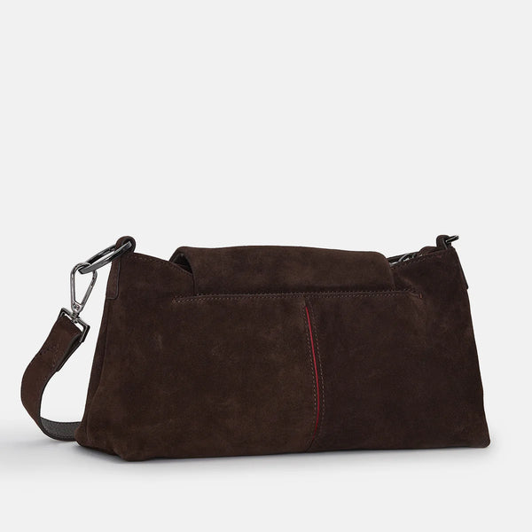 VIP Satchel Suede Handbag