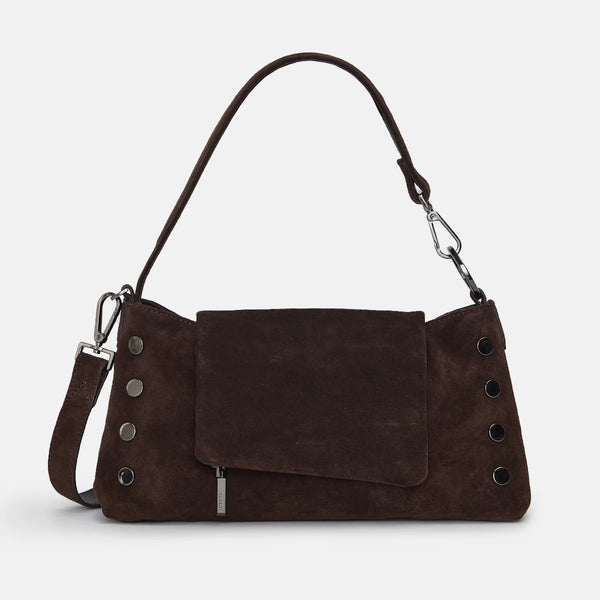 VIP Satchel Suede Handbag