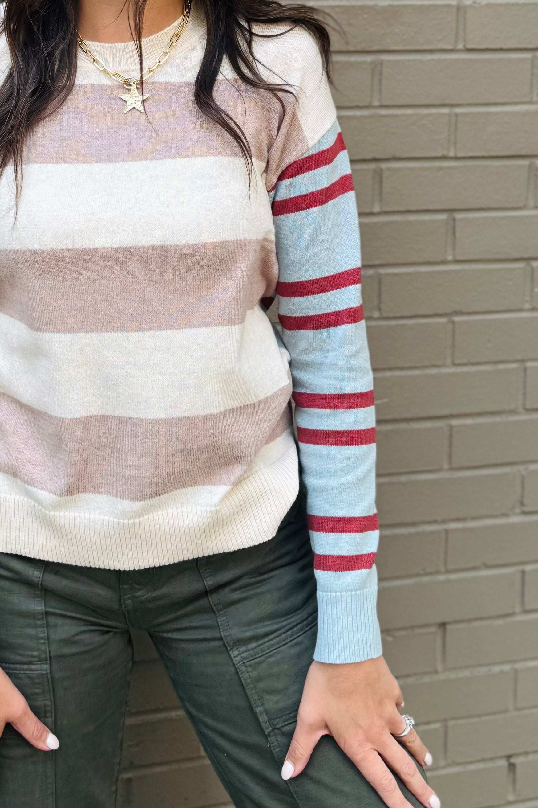 Multi Stripe Top