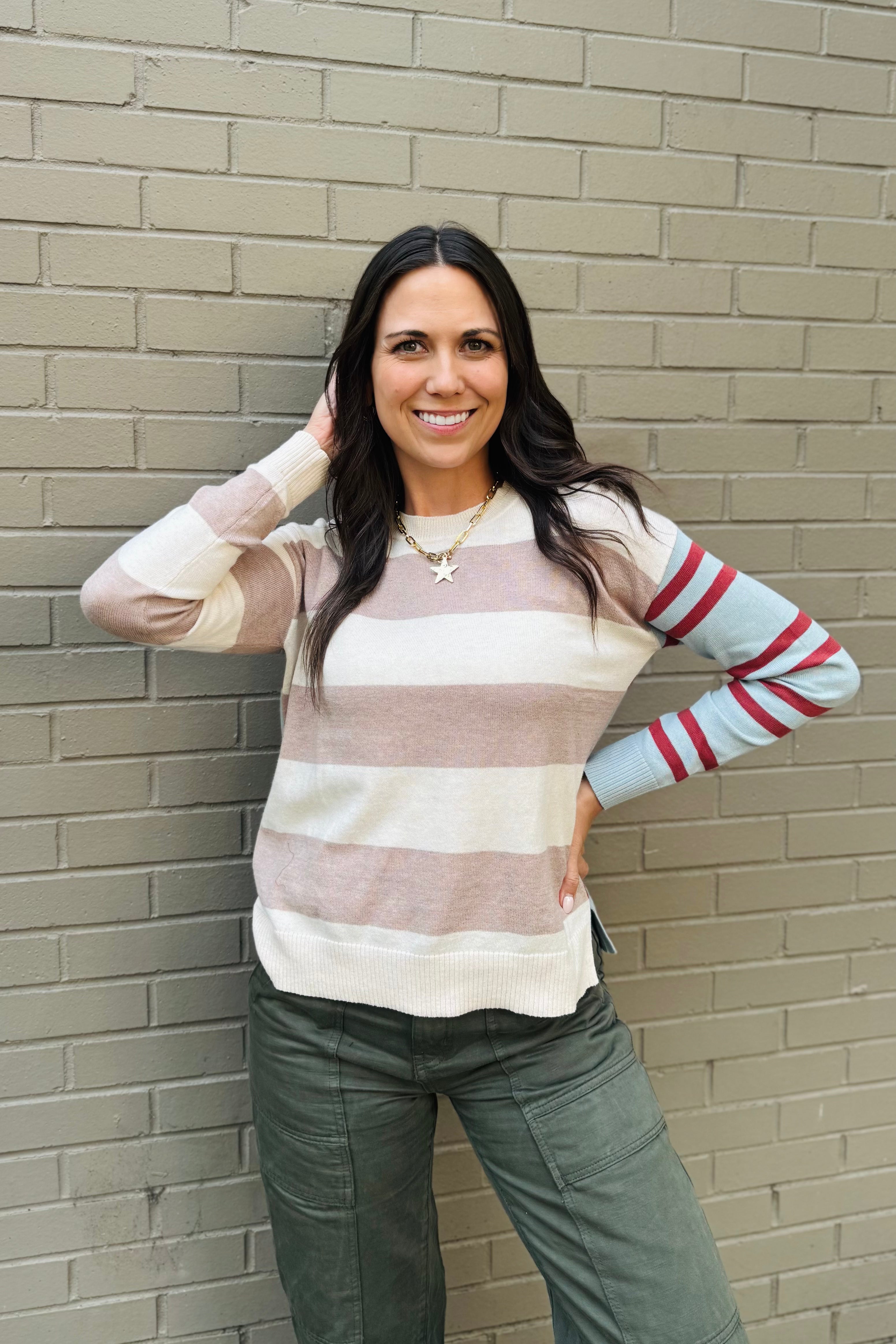 Multi Stripe Top