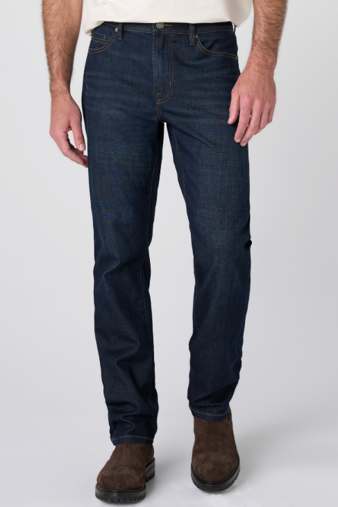 Liverpool Regent Relaxed Straight - Hudson, comfortable, versatile denim that dresses up for dinner or down for weekends and everyday wear