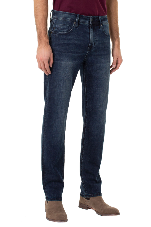 Liverpool Regent Relaxed Straight - Palo Alto, comfortable, versatile denim that dresses up for dinner or down for weekends and everyday wear