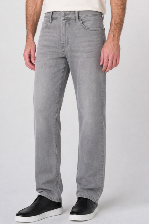 Liverpool Regent Relaxed Straight - Pimlico Grey, comfortable, versatile denim that dresses up for dinner or down for weekends and everyday wear