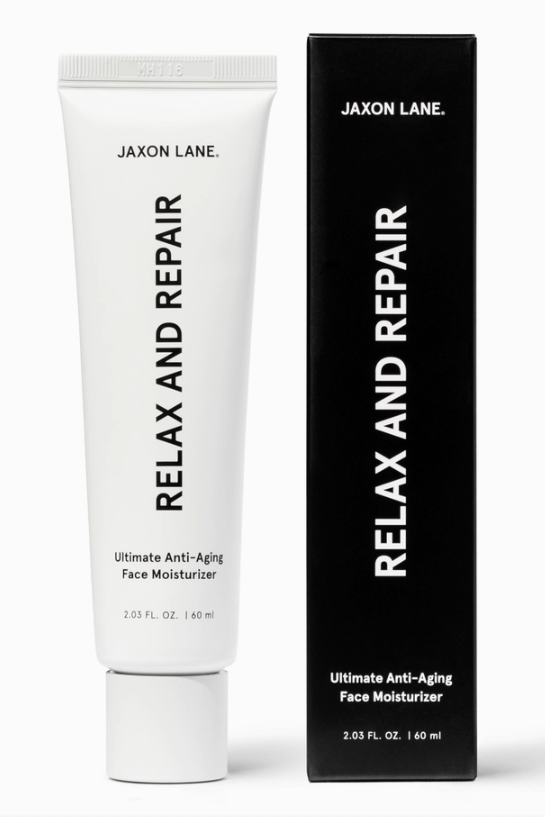 Jaxon Lane Relax And Repair Anti-Aging Moisturizer, a self-care staple that makes an easy upgrade to his everyday routine and a great gift