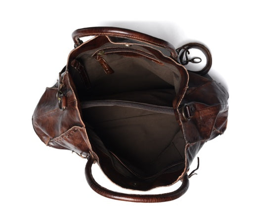 Rockaway Handbag - Teak Rustic