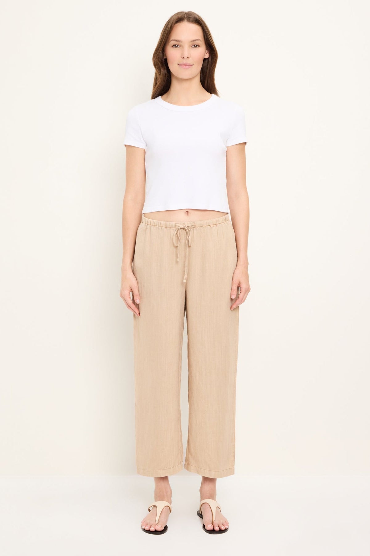 Tali Pull On Pant - Macadamia | Michael Stars