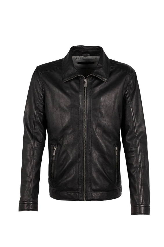Mauritius Thees Jacket - Black, a rugged, good-looking layer for the office, outdoor adventures and chilly evenings
