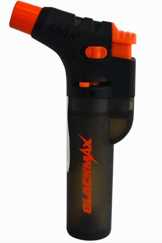 Blue Flame torch lighter, a powerful refillable 2300 degree torch for lighting campfires, grills, smokers and cigars, a handy gift for campers and grill masters