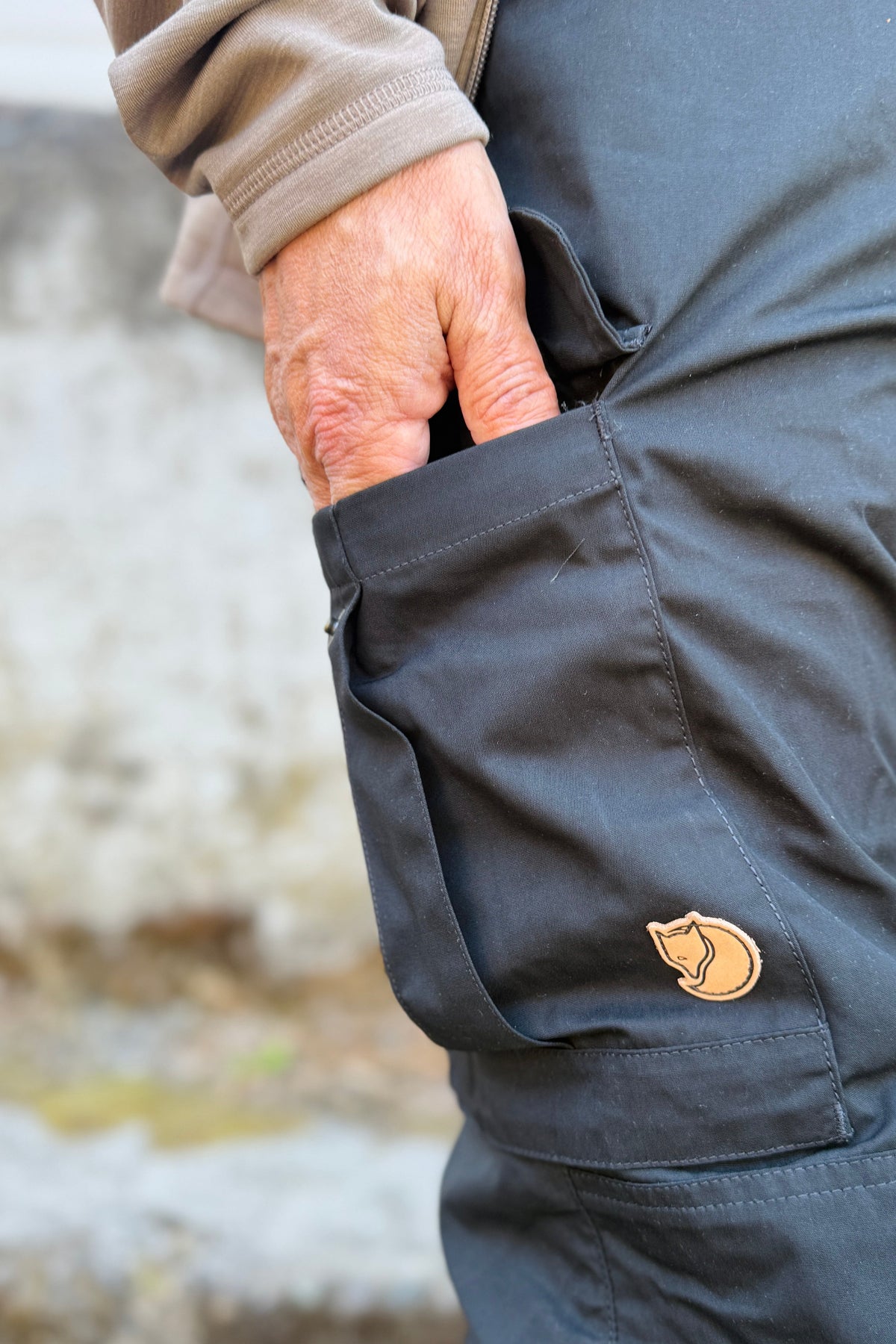 Fjällräven Vidda PRO Trouser - Black, a comfortable, versatile pant that works for the office, dinners out, travel and weekends
