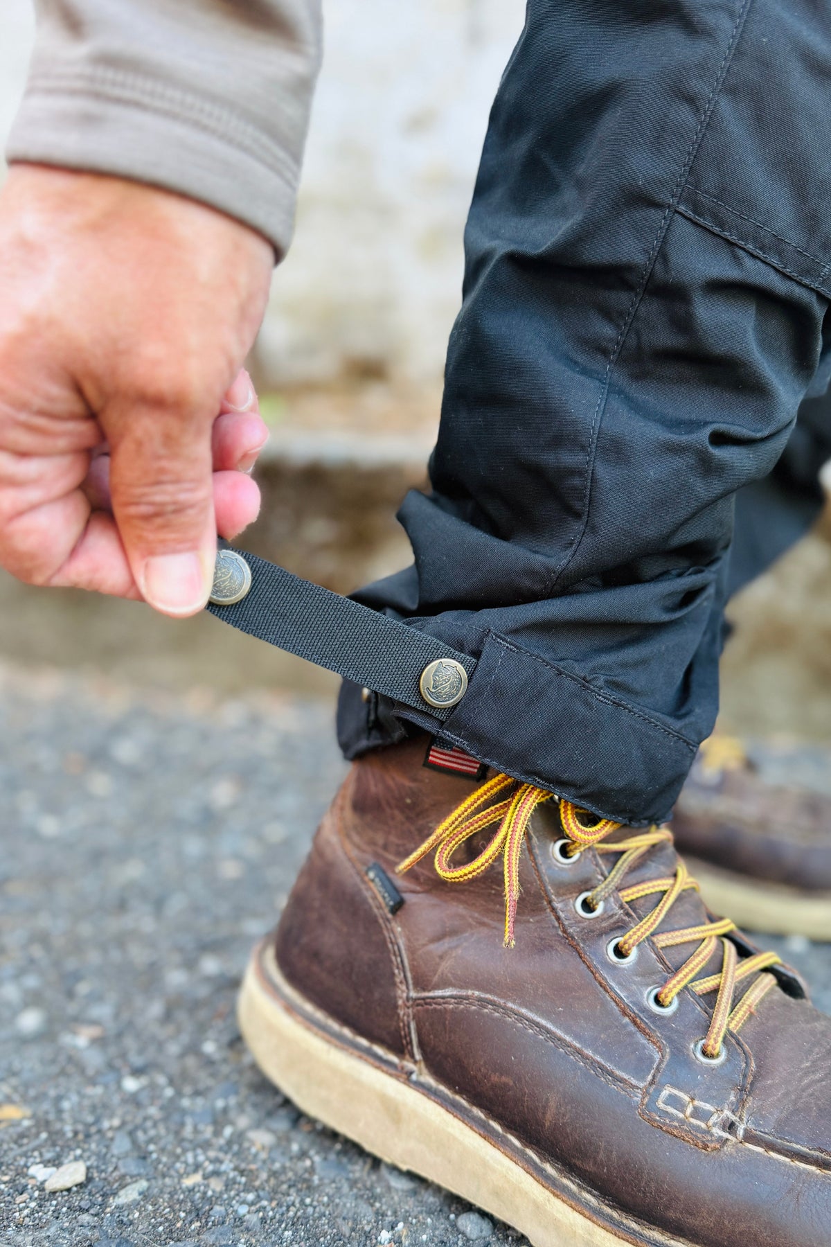 Fjällräven Vidda PRO Trouser - Black, a comfortable, versatile pant that works for the office, dinners out, travel and weekends