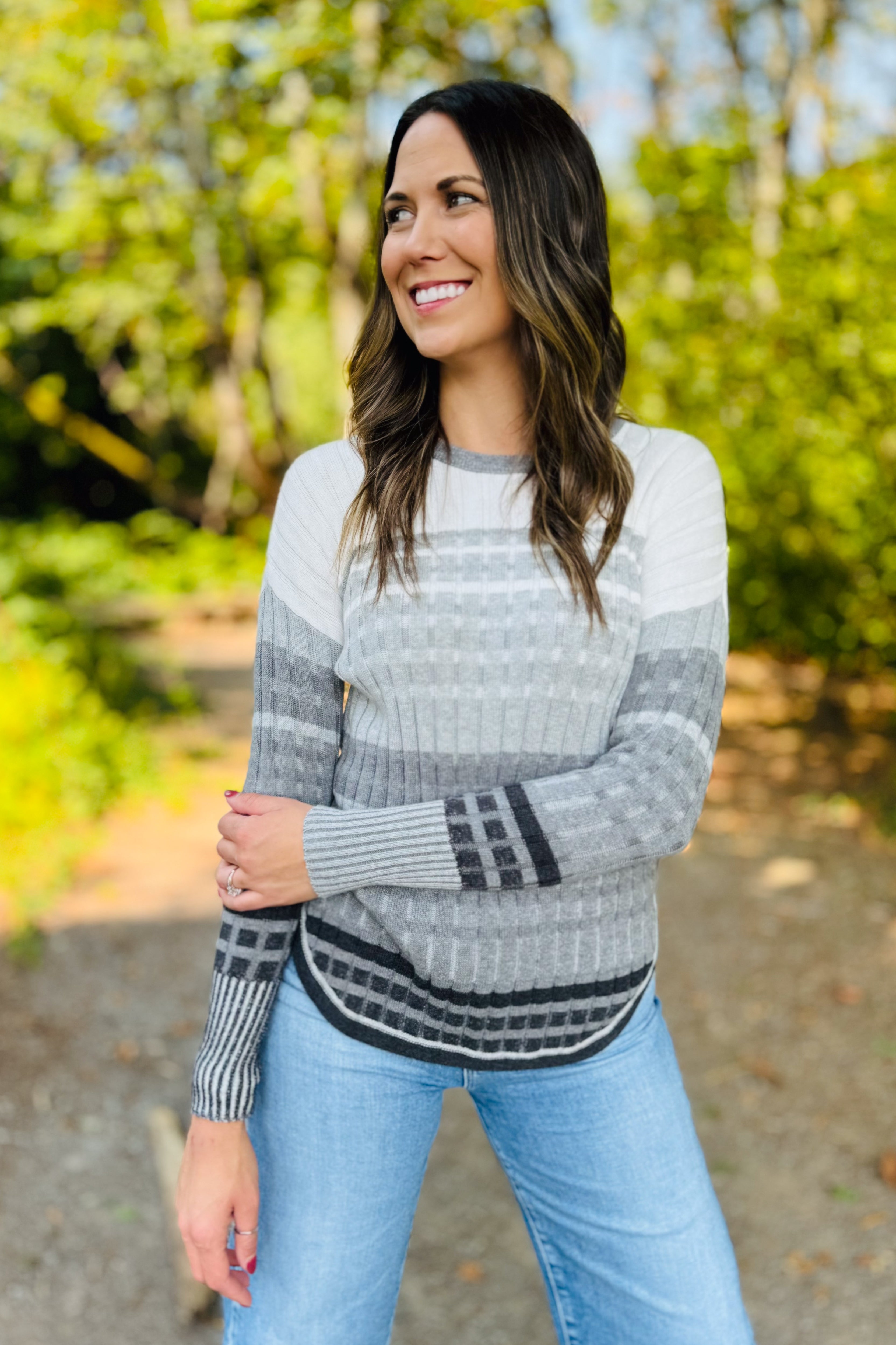 Winter Stripe Sweater