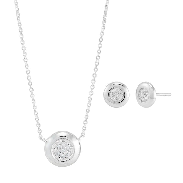 Thinking About You Necklace and Earring Set
