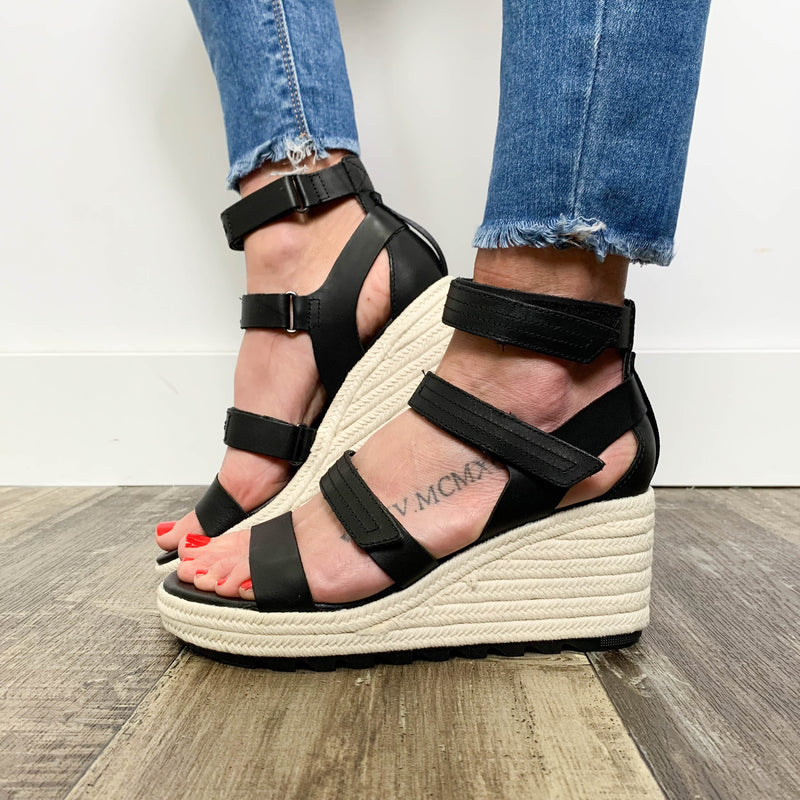 Cameron Multi Strap Wedge Sandal