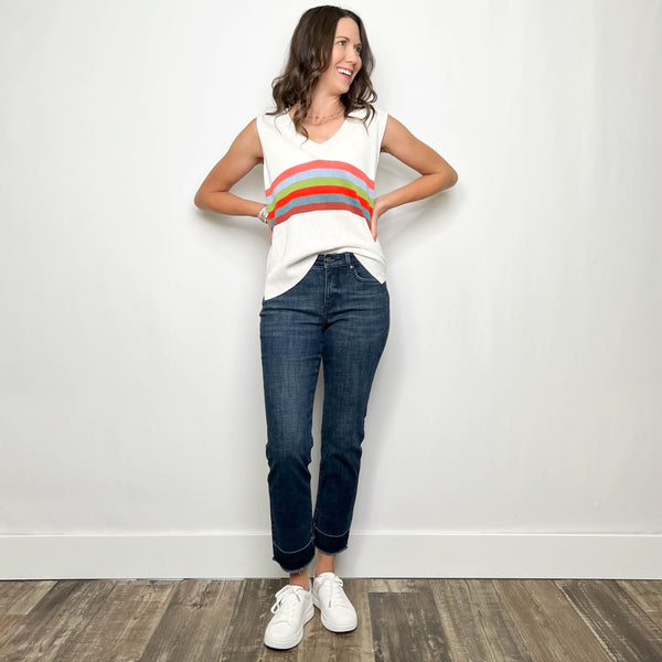 Colorful Stripes Vest