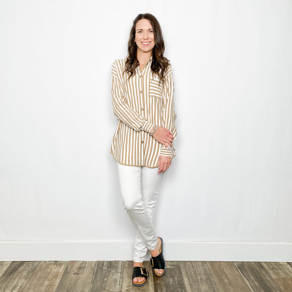 Georgina Button Up