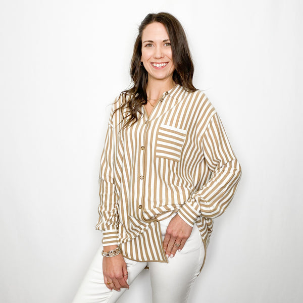 Georgina Button Up