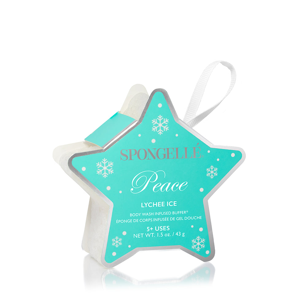 Spongelle - Star Holiday Ornament Body Buffer and Shower Wash - Arktana - Accessories