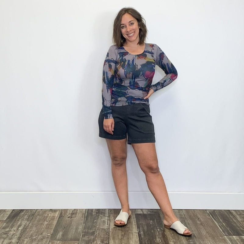 AMB Designs - Crew Neck Second Skin Top - Arktana - Tops