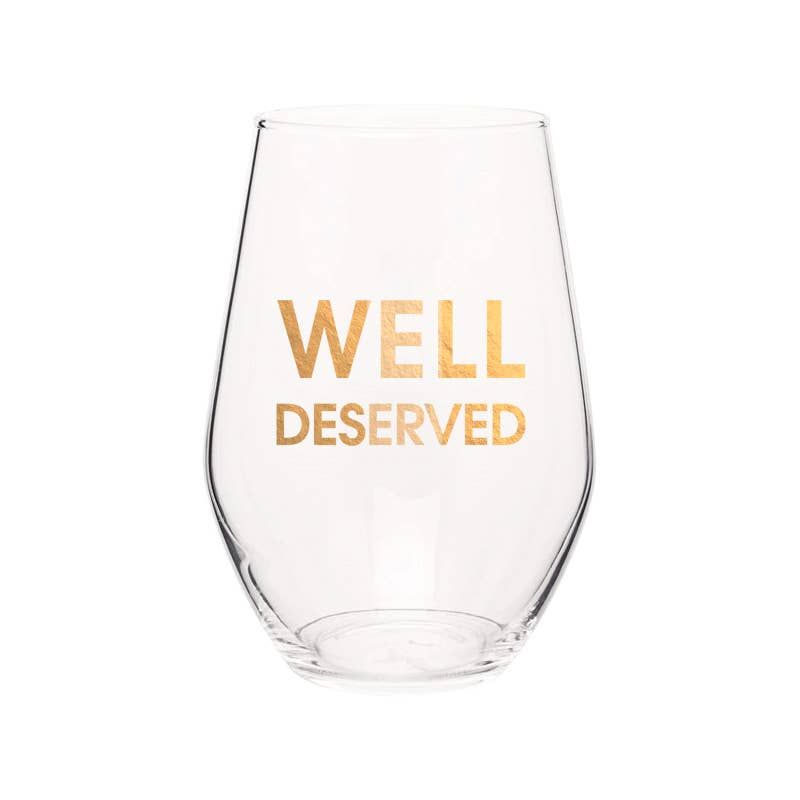 Chez Gagné - Well Deserved Wine Glass - Arktana - Accessories