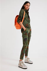 Desigual - Camoflower Cargo Trousers - Arktana - Bottoms