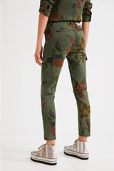 Desigual - Camoflower Cargo Trousers - Arktana - Bottoms