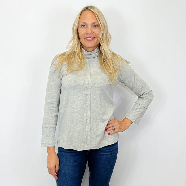 DGsimplizen - Slouchy Mock Neck Top - Arktana - Tops