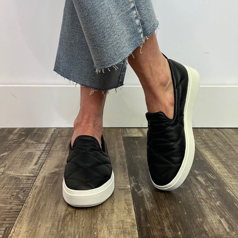 Eileen Fisher - Poem Leather Slip-On Sneaker - Arktana - Sneakers