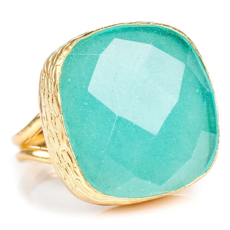 Kipepeo - Large Square Cocktail Ring - Arktana - Jewelry