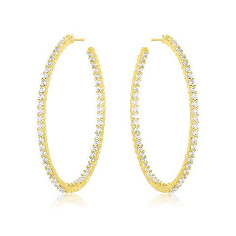 Melinda Maria Designs - Badass 2" Hoops - Arktana - Jewelry