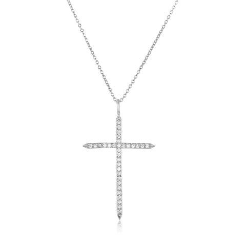 Melinda Maria Designs - Cross Pendant Necklace - Arktana - Jewelry