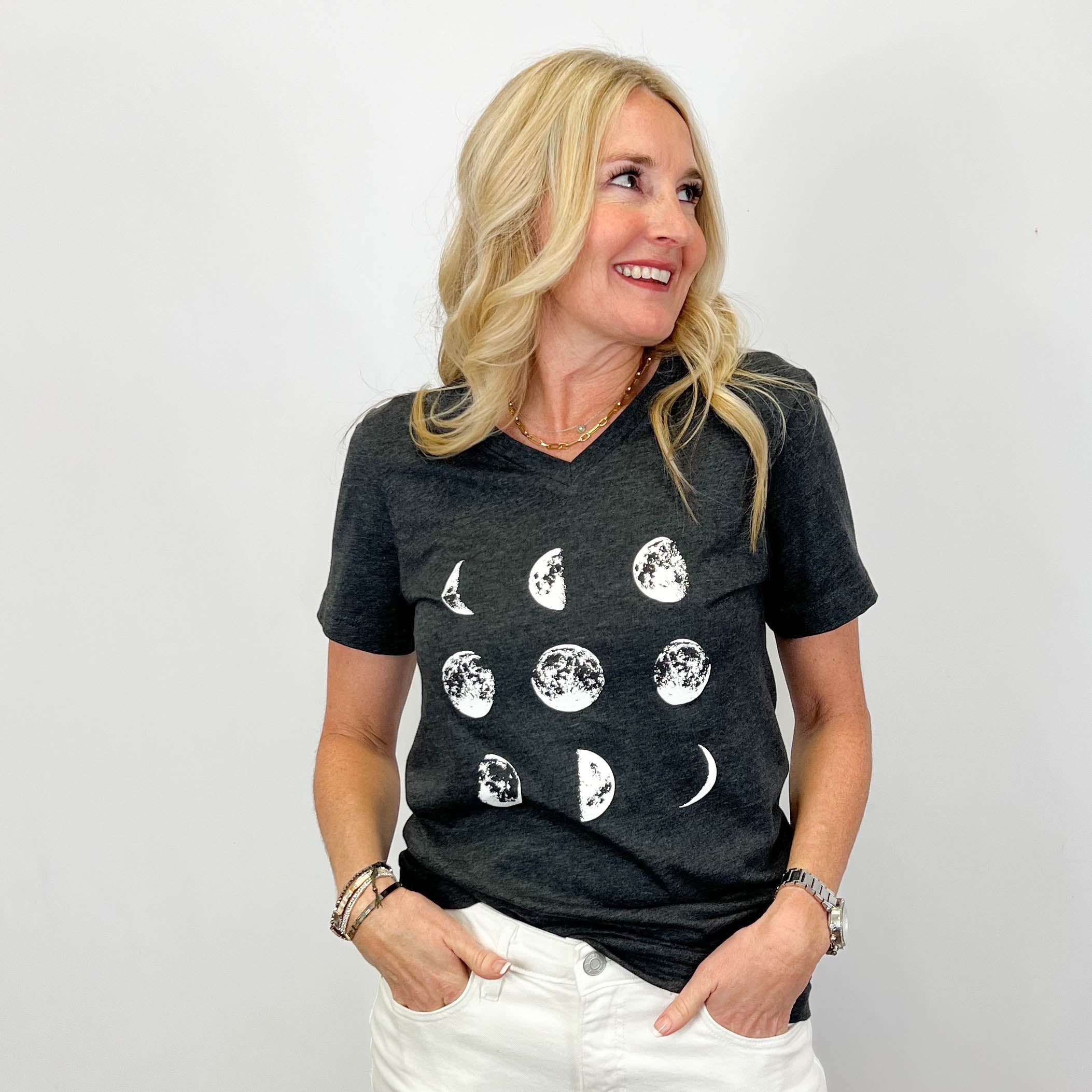 Moon Phases Graphic Tee