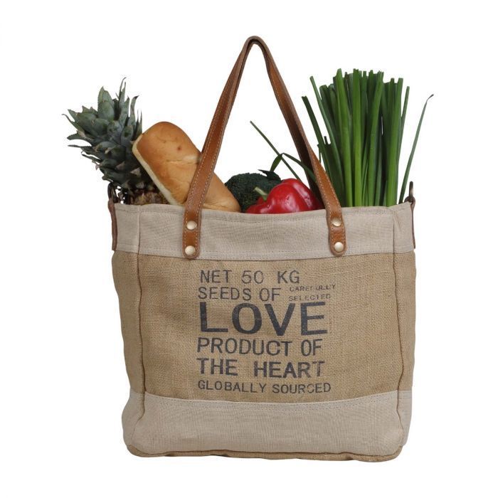 Myra - Sustainable Organic Fabric Market Bag - Arktana - Handbags