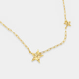 OMG BLINGS - Hammered Stars Necklace - Arktana - Jewelry