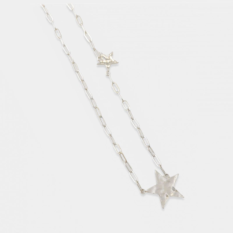 OMG BLINGS - Hammered Stars Necklace - Arktana - Jewelry